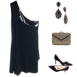 Calvin Klein Embellished Fit & Flare Dress 👗